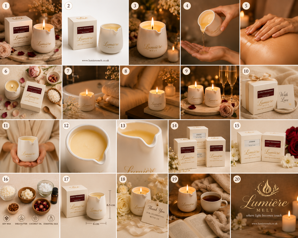 Lumière Melt Luxury Massage Oil Candle