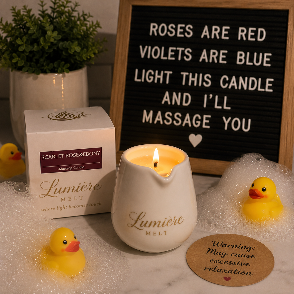 Lumière Melt Luxury Massage Oil Candle