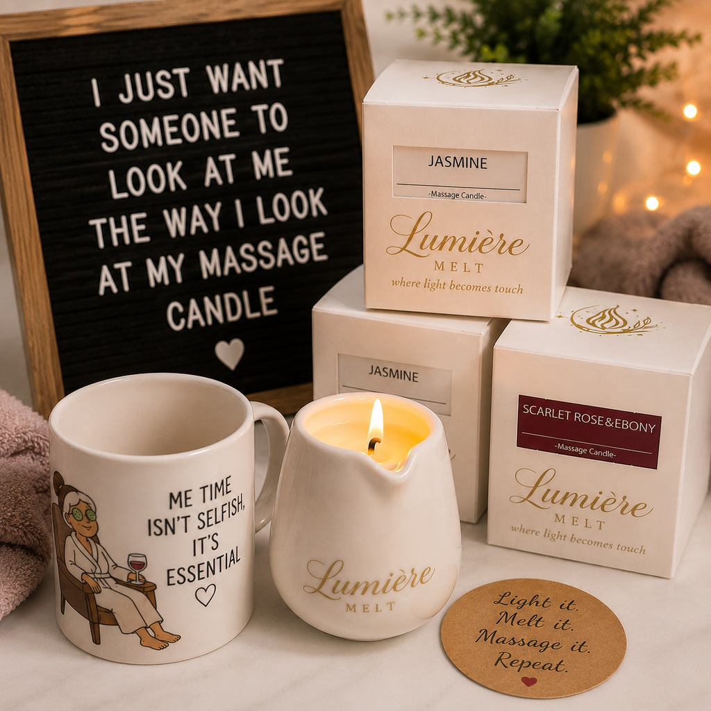 Lumière Melt Luxury Massage Oil Candle