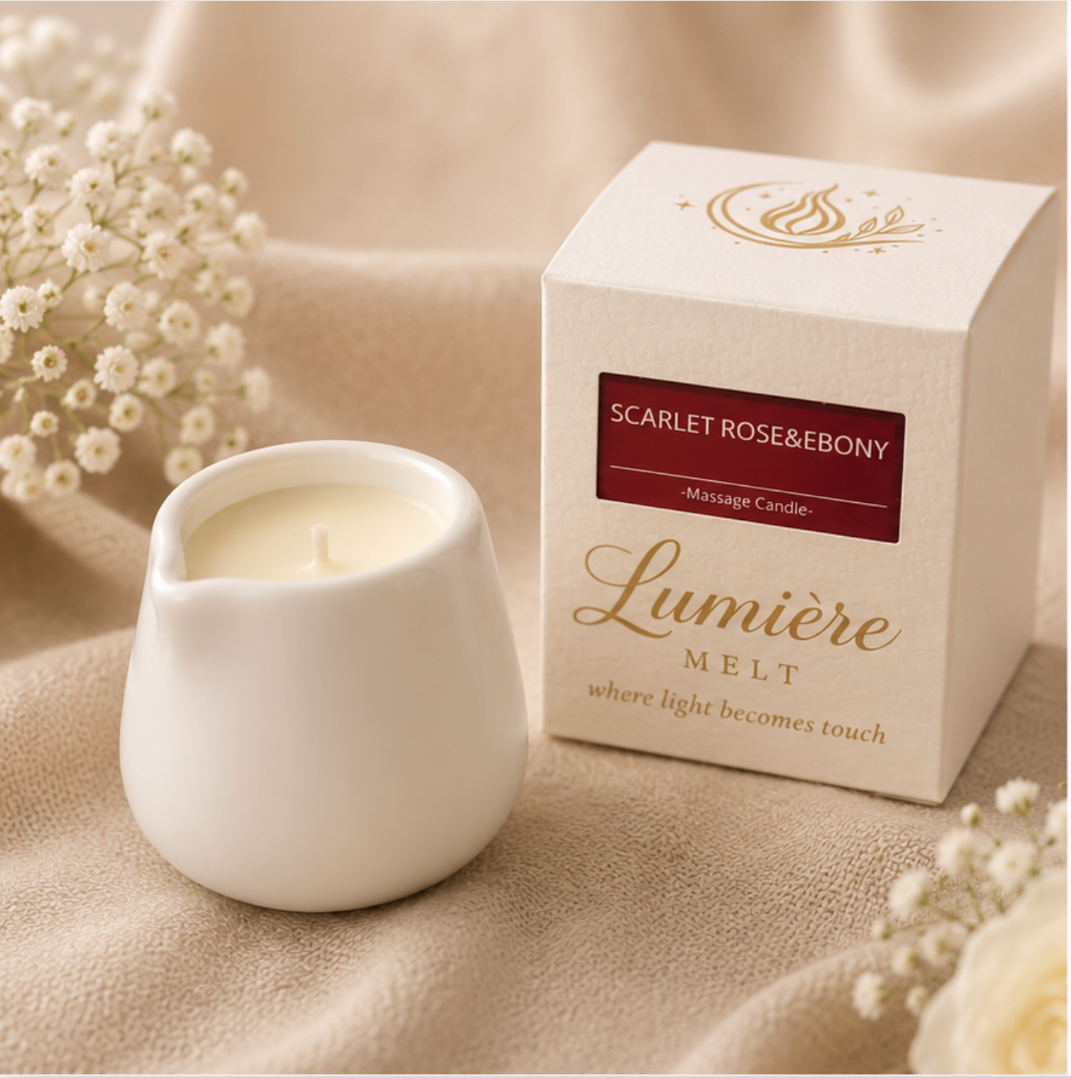 Lumière Melt Massage Oil Candle