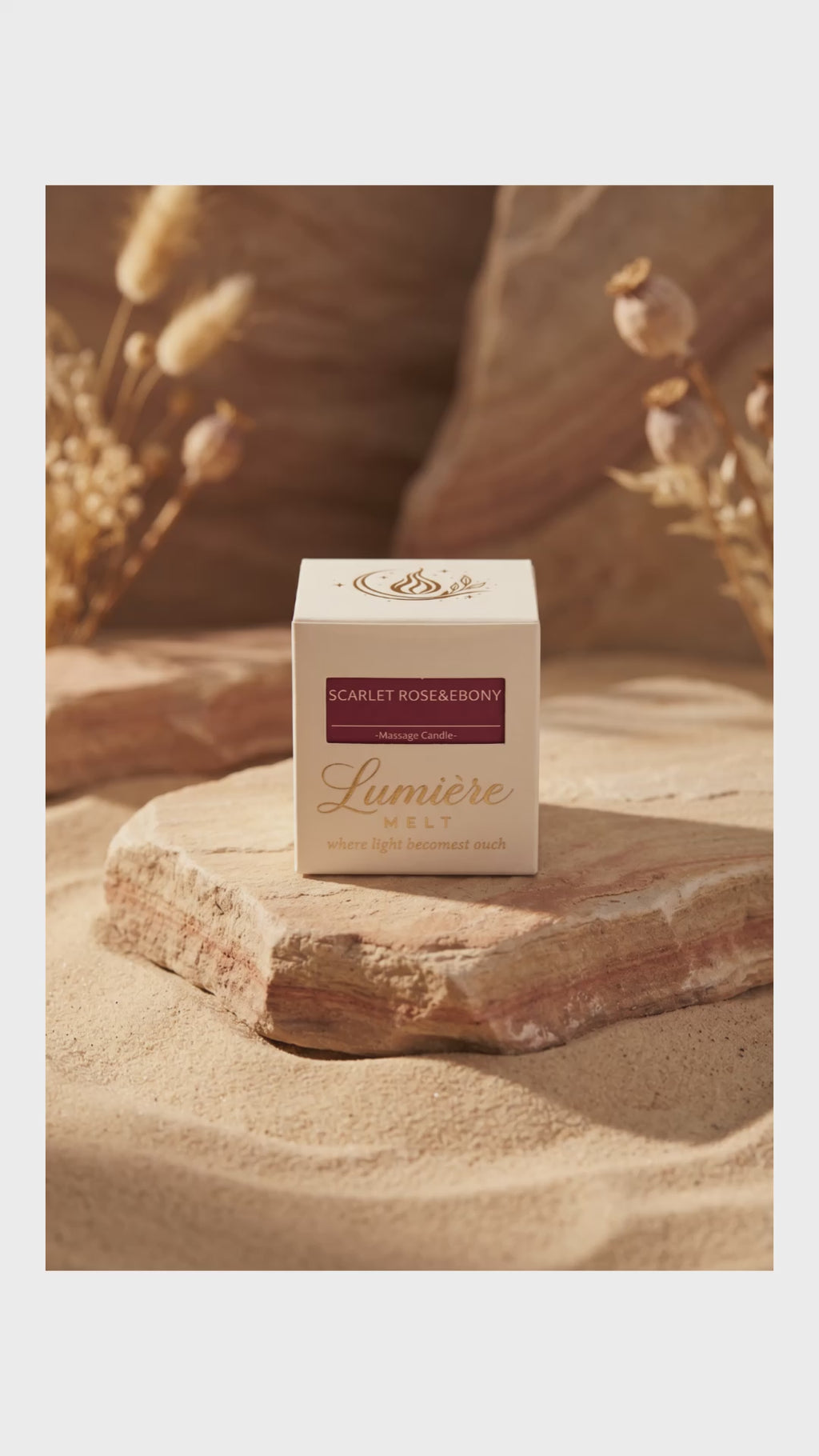 Lumière Melt Luxury Massage Oil Candle